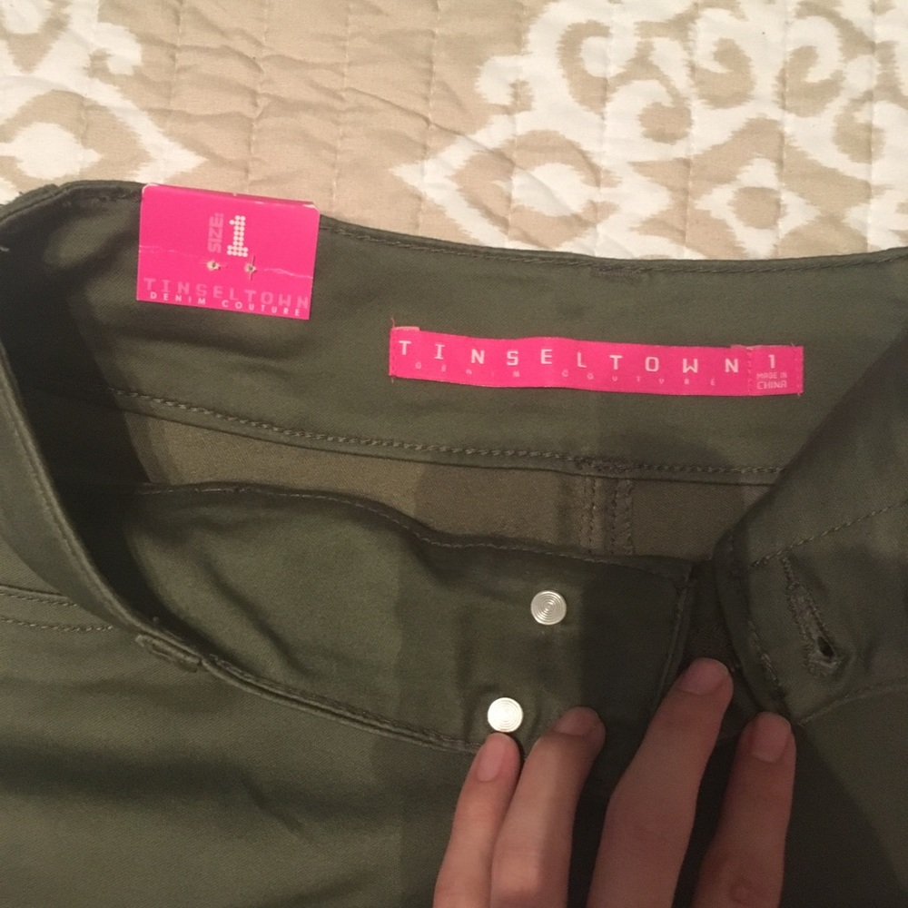 Green Shorts - Picture 2 of 5